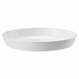 VERDENIA Azalia Blumentopf Untersetzer Blumenuntersetzer für Pflanzen und Kräuter Blumentopfuntersetzer für Innen aus Kunststoff Leicht Stabil Rund Viele Farben Viele Größen Ø11cm 13cm 20570 Weiß