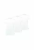 Levi’s Einfarbiges Rundhals-T-Shirt, bequemes und atmungsaktives T-Shirt mit kurzen Ärmeln aus Baumwolle, 3er-Pack