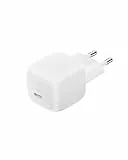 Belkin kompaktes USB Ladegerät (45 W), USB-C Power Delivery zum Schnellladen für Apple iPhone 16, 16 Plus, 16 Pro, 16 Pro Max, iPhone 15-Serie, Samsung Galaxy S25, iPad, AirPods usw. – Weiß
