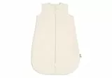 Jollein Jersey Schlafsack Newborn – 60cm – Soft Twine – Oatmeal – 100% Baumwolle – 2.5 TOG – Gefütterter Schlafsack Baby – OEKO-TEX Zertifiziert
