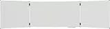 Legamaster UNITE PLUS Klapptafel - weiß - 100 x (200-400) cm - Whiteboard mit Zwei doppelseitig ausklappbaren Flügeln -magnetisch und beschreibbar- inkl. Zubehör