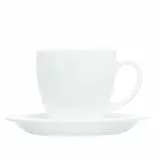 Dajar 04998 Kaffeeservice Carine Luminarc, 22 cl, weiß