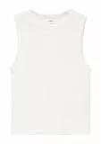 S.Oliver Mädchen Verkürztes Slim-fit-top Mit Rippstruktur Tanktop, 0100_weiß, 158-164 EU