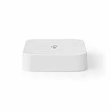 Nedis Zigbee Gateway – Für bis zu 40 Nedis Zigbee-Produkte über die Nedis SmartLife-App – Kompatibel mit Android und IOS – Stromversorgung über USB – Weiß, 1 m