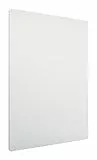 Nobo Magnetisches Whiteboard ohne Rahmen, 600 x 450 mm, individuell erweiterbare Whiteboardtafel, ideal für Büros und Teamarbeit, Stahl, Weiß, 1915656