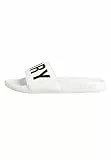 Superdry Damen CODE CORE POOL SLIDE Schiebe-Sandalen, Optic/Black, Small EU