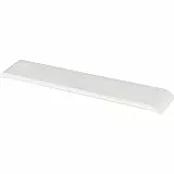 Leitz Verstellbare Handgelenkauflage für Tastaturen, Schaumstoffgepolsterte Handgelenkstütze, Für Rechts- & Linkshänder, Full-Size Schreibtisch Handgelenkauflage, Ergo Cosy Serie, Grau, 65240085