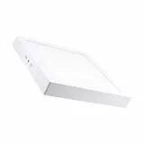 LEDKIA LIGHTING - LED Deckenleuchte 24W | 300x300 mm Eckig | 5000K Kaltweiß | 1900 Lumen Lichtstrom | Energieeinsparung | Aluminium, Kaltweiß, Aluminium