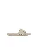 EA7 Emporio Armani Herren-Sliders mit Logo 7X000110AF15128 8033923872258-46, Beige Schwarz, 44 EU