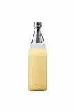 Aladdin Fresco Thermavac Trinkflasche Edelstahl 0.6L Lemon Yellow – Thermosflasche Auslaufsicher - Hält 10+ Stunden Kalt - Wasserflasche BPA-Frei - Thermoskanne Spülmaschinenfest