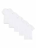 berydale Damen Bd158 T-Shirt, Weiß-5, XL (5er Pack)
