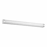 EGLO LED Spiegelleuchte Tragacete 1, Wandlampe Bad, Spiegellampe aus Kunststoff, Metall Badezimmer Lampe in Silber, Weiß, Chrom, Feuchtraumleuchte neutralweiß, IP44, L 60 cm