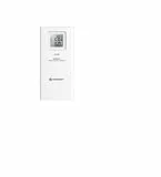 Bresser Thermometer/Hygrometer Sensor zur Temperatur- und Luftfeuchtigkeitsmessung, als Zusatzsensor für einige Bresser Wetterstationen oder als Stand-Alone-Lösung verwendbar