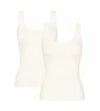 Sloggi Damen Sloggi GO Tank Top C2P, Silk White, M