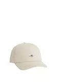 GANT Unisex High Shield Cotton Twill Cap Baseballkappe, Putty, Einheitsgröße EU