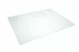 Durable Schreibunterlage Duraglas, 50 x 65 cm, rutschfest, blendfrei, Schreibtischunterlage transparent/durchsichtig, 711319