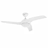 Tristar VE-5817 Deckenventilator - 132 cm Durchmesser - Mit Fernbedienung und Beleuchtung - weiß