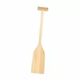 STOBOK Holzpaddel 16.54 Zoll Unbehandeltes Ruder Ornament Diy Wanddeko Für Wohnkultur Schlafzimmer Büro Nautische Themen Handwerksmaterial