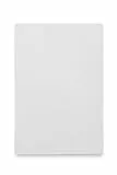 HENDI Schneidbretter, HACCP, Beidseitig nutzbar, für Käse und Brot, 600x400x(H)18mm, HDPE 500 Kunststoff, weiß
