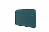Tucano Top, Second Skin Neopren-Hülle für MacBook Pro 14 Zoll 2021, Petrolblau