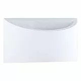 Paco Home Wandleuchte Innen Wandlampe Flur Lampe Indirektes Licht Up Down Effekt G9 Gemütliche Atmosphäre, Leuchtmittel: ohne Leuchtmittel, Farbe: Gips-Weiß Übersteichbar