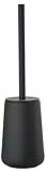Zone Denmark Nova One Toilettenbürste, Klobürste aus Keramik, WC Bürste mit Bürstenhalter, Soft-Touch-Beschichtung, Durchm. 10,3 cm, Höhe 37 cm, Schwarz