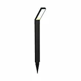 BRILONER - Solarlampe für Außen mit Dämmerungssensor, Spritwasserschutz, einstellbar von warmweiß bis kaltweiß, Außenlampe, Standleuchte, Wegeleuchte, Pollerleuchte, 66x50x12,5 cm, Schwarz
