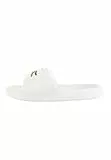 Lacoste Serve Slide 1.0 Herren-Sandalen, WHT/GRN, 44.5 EU