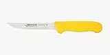 Arcos Ausbeinmesser mit Nitrum Edelstahlklinge 16 cm - Professionelles Messer zum Entbeinen von Fleisch - Ergonomischer Griff aus Polypropylen, Gelb, Serie 2900