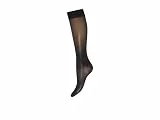 Wolford Damen Kniestrumpf Pure Energy 30 Leg Vitalizer, 30 Den, Schwarz (Black 7005), Medium