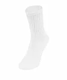 JAKO Unisex Sportsocken lang 3er-Pack, Weiß, 43-46