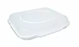 Gies Partybutler mit Tragegriff, 46 x 9.5 cm BPA-frei weiß - Made in Germany