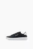 Armani Exchange Herren Seattle Sneaker, Black+op.White, 45 EU