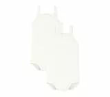 Petit Bateau Baby MädchenTrägerbody (2er Pack) , Variante 1, 24 Monate