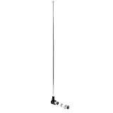 Hama DVB-T/DVB-T2 Radio Teleskopantenne FM (inkl. Koax-Antennen-Adapter, digital, ausziehbar)