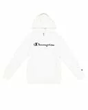 Champion Jungen Legacy Boy - Big Logo Hoodie Sweatshirt, White (Ww001), 9-10 Jahre EU