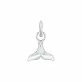 Amor Charm 925 Sterling Silber Damen Charms, 1,9 cm, Silber, Flosse, Kommt in Schmuck Geschenk Box, 2038477