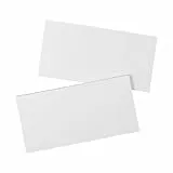 Ideen mit Herz Leinwand auf MDF-Rahmen | 2 Stück | Keilrahmen | Künstler-Leinwand | zum Bemalen mit Acryl- oder Öl-Farben | 390g/m² (20 cm x 40 cm)