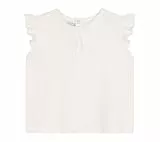 Petit Bateau Baby Mädchen A0CP1 Kurzarmbluse, Weiß, 18 Monate