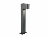 Trio Leuchten Außen Wegeleuchte Roya 504260142, Aluminium Druckguss anthrazit, exkl. 1x GU10