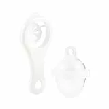 InnovaGoods Eierkocher-Set, Silikon, Weiß, 6x6x10 cm, 7