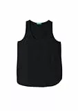 United Colors of Benetton Damen Top 5wpwdh00k Unterhemd, blau, Large
