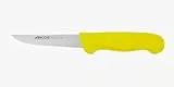 Arcos Ausbeinmesser mit Nitrum Edelstahlklinge 130 mm - Professionelles Fleischermesser zum Schneiden von Knochen und Fleisch - Ergonomischer Griff aus Polypropylen, Gelb, Serie 2900