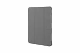 Tucano, Case for iPad 10th Generation 10,9' (2022) und iPad A16 11', Satin Hülle mit Standfunktion und Apple Pencil Halter, Schutzhülle Anti-Schock aus TPU und Polycarbonat, Grau