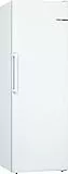 Bosch GSN33FWEV, Serie 4, Freistehender Gefrierschrank, 176 x 60 cm, 225 l Gefrieren, No Frost, Big Box Schublade für großes Gefriergut, Flexibler Innenraum dank Vario Zone, Multi AirFlow, Weiß