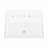 HUAWEI B311-221- 4G LTE 150-Mbit/s-WLAN-Router, mobiles WLAN, mit 1 GE LAN/WAN-Anschluss, WLAN mit 300 Mbit/s Geschwindigkeit, Weiß, Version 2022