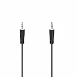 Hama Audio-Kabel, 3,5-mm-Klinken-St. - 3,5-mm-Klinken-St., Stereo, 1,5 m schwarz