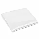 URAQT Einstecktuch in einfarbig uni, Herren Einstecktuch halter vorgefaltet, stofftaschentücher herren Pochette Stecktuch, Größe 22 x 22 cm (Weiß)