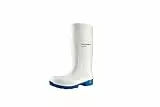 DUNLOP Protective Footwear, CA61131, Purofort FoodPro MultiGrip Safety, Weiß/Blau, Größe 42 EU