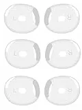 [3 Paar] Ersatz-Ohrstöpsel für Airpods 4, Silikon-Ohrstöpsel für Airpods4 passen in die Ladehülle (Weiß)